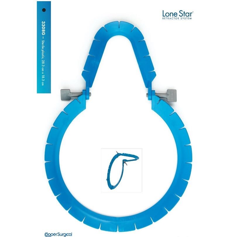*1-Pack* Cooper Surgical Lone Star Retractor Ring System Sterile 3308G