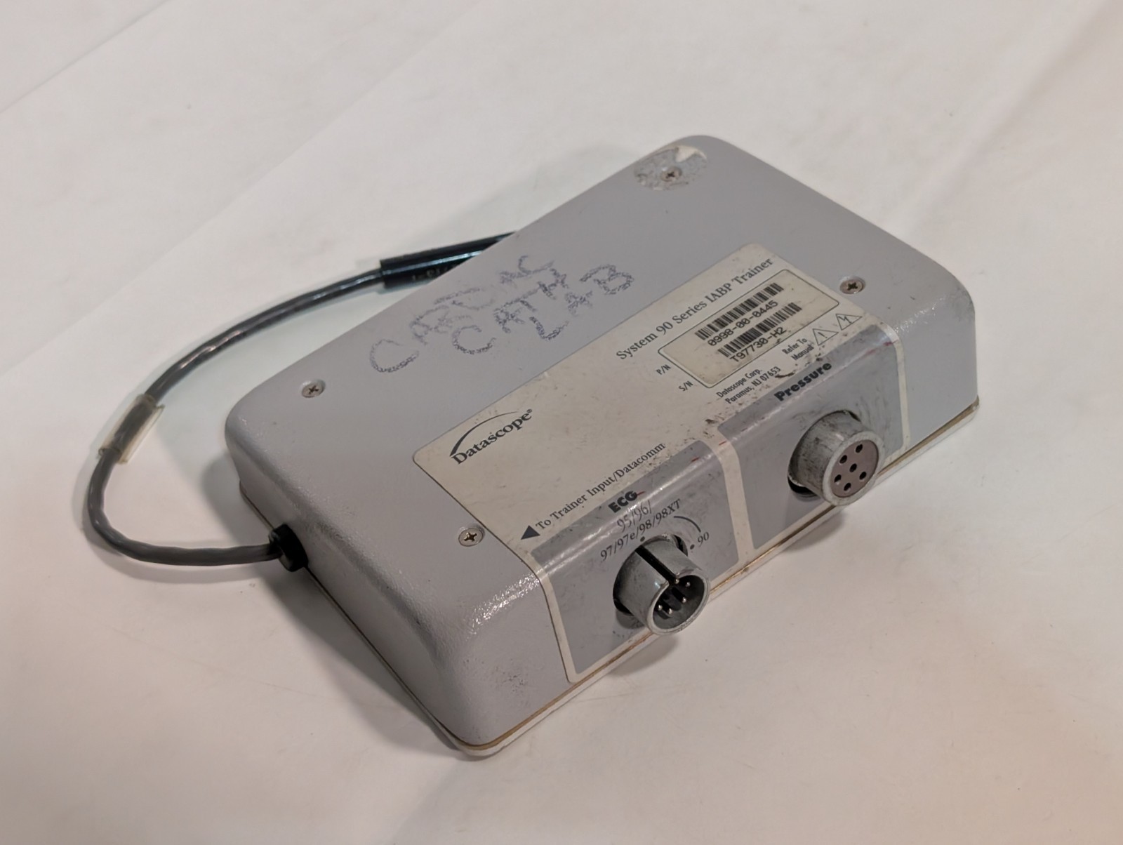 Datascope 0998-00-0445 System 90 IABP Trainer ECG/Pressure simulator, as shown