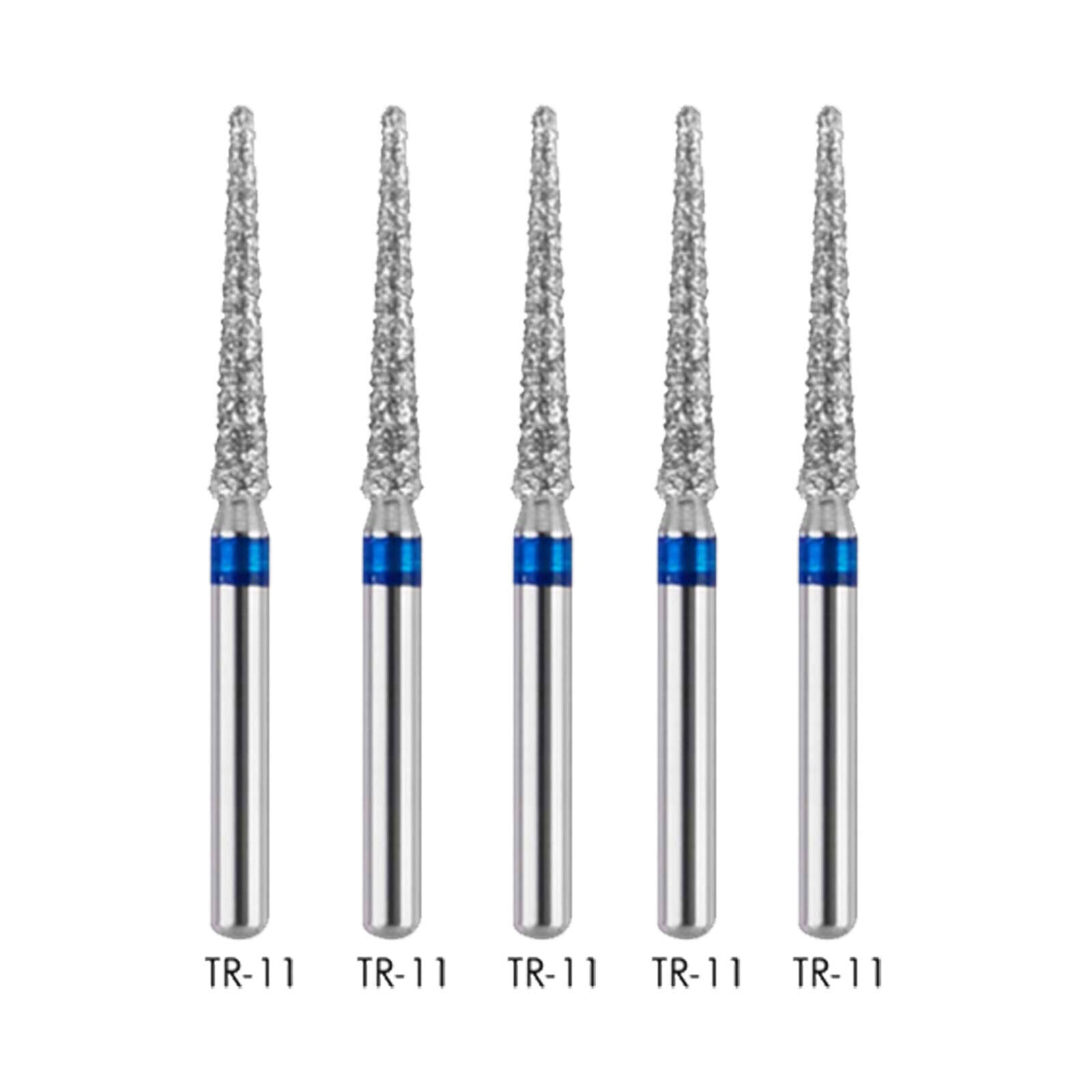 DIA-BUR Dental Diamond Burs Drill for High Speed Handpiece FG 1.6mm Multi-types