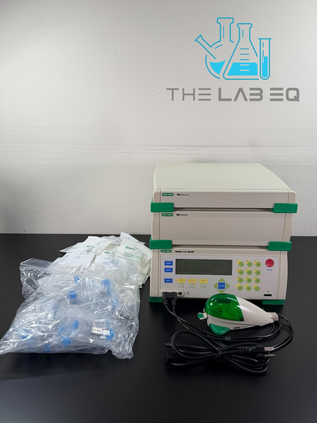 Bio-Rad Gene Pulser Xcell Electro Porator System W/ PC And CE Modules w/Warranty