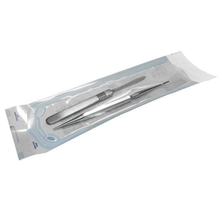 Sterilization Pouch, Self-Seal, 3.5in x 9in, 200/Box