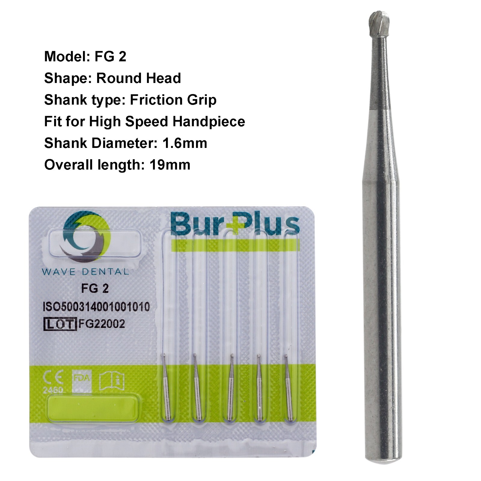 BEING Dental Turbine High Speed Handpiece KaVo Coupler 4 Hole FG Burs 330 557 2