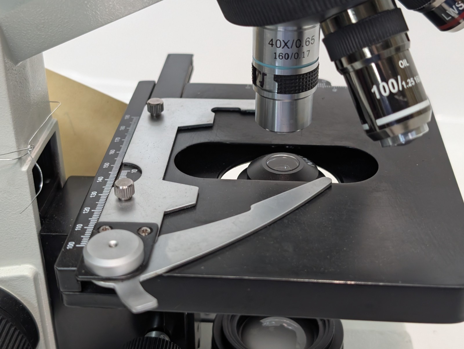 LW Scientific Revelation III Compound Microscope, 110V, 60Hz, 4 Objective Lenses