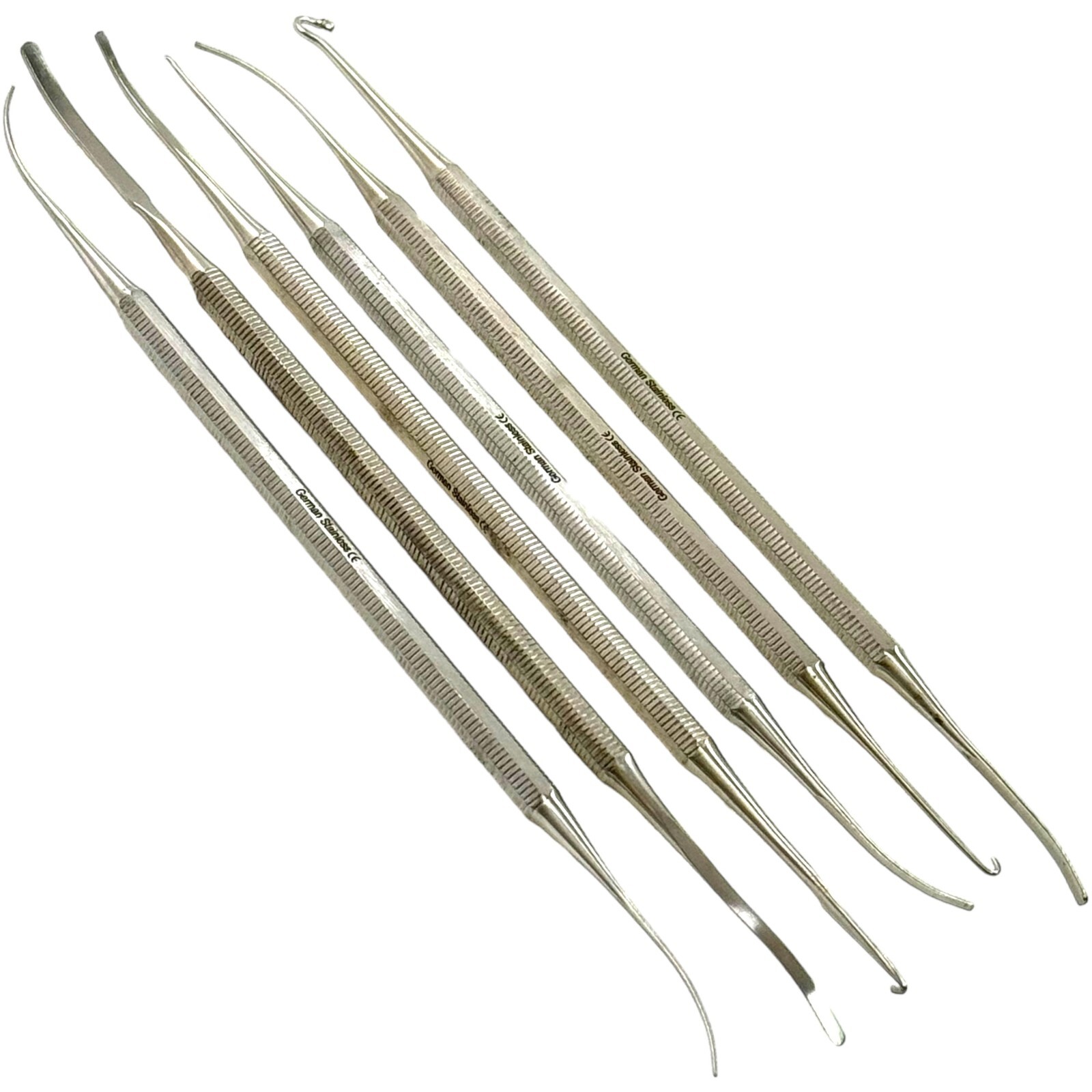 6 Piece Set – Varady Phlebectomy Extractors And Skin Hooks Plastic Surgery