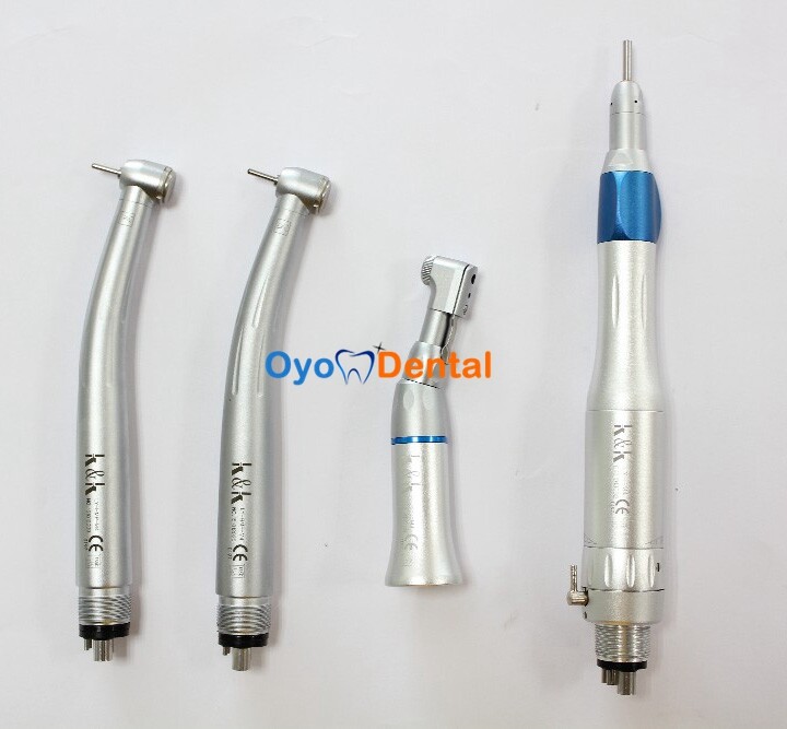 Greeloy Portable Dental Unit GU-P206 + Scaler + Curing Light + Handpiece Kit