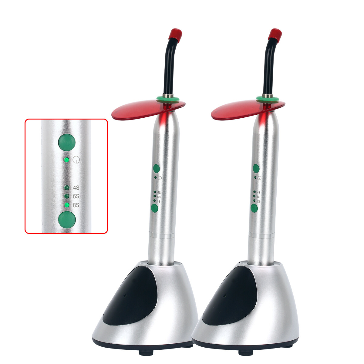 Dental Orthodontic Cordless LED Curing Light Lamp 2700mw High Power Blue Light