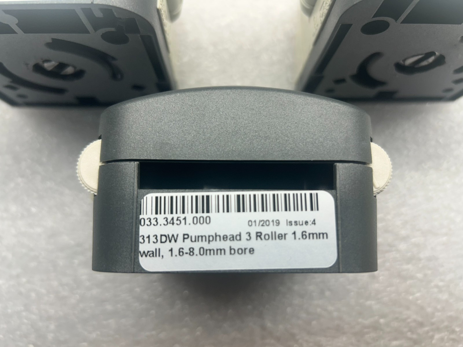 Watson Marlow 313DW Pumphead 3 Roller 1.6mm wall, 1.6-8.0mm bore