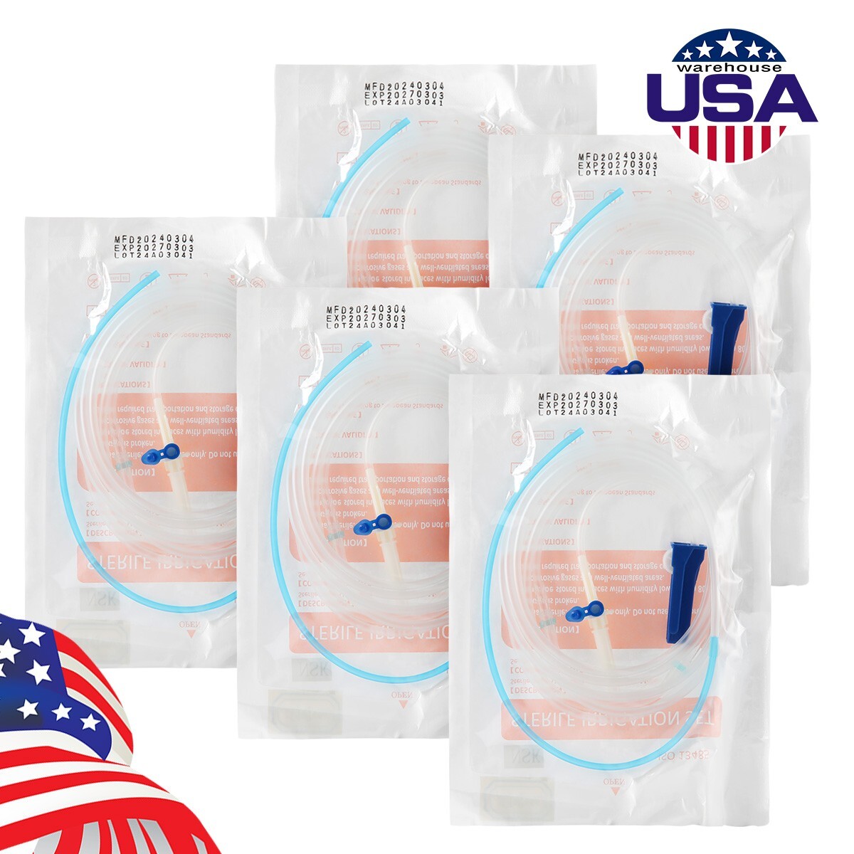10X Dental surgical Disposable Irrigation Tube Fit for NSK Implant Handpieces