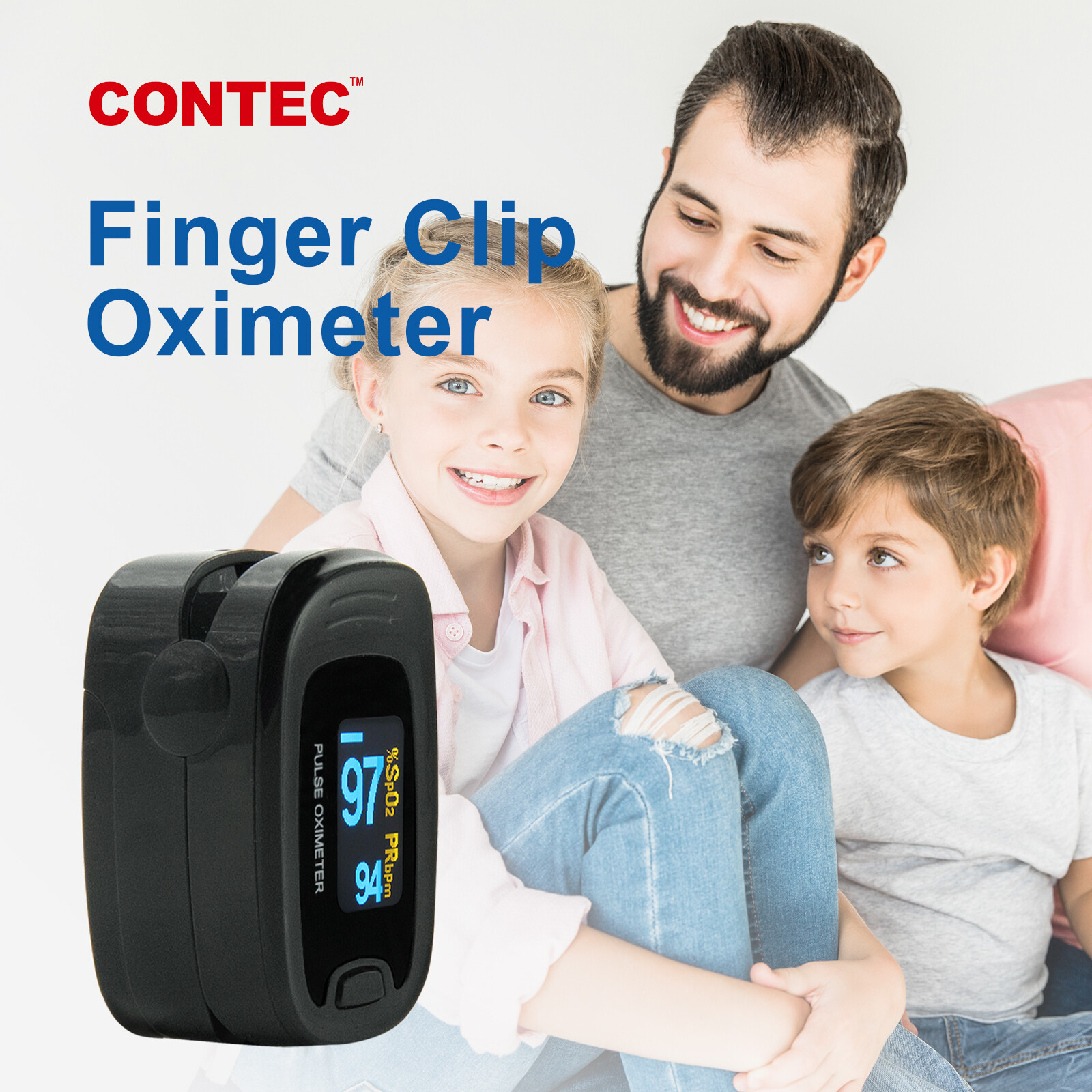 CMS50NA OLED Fingertip oxymeter spo2,PR monitor Blood Oxygen Pulse oximeter,USA