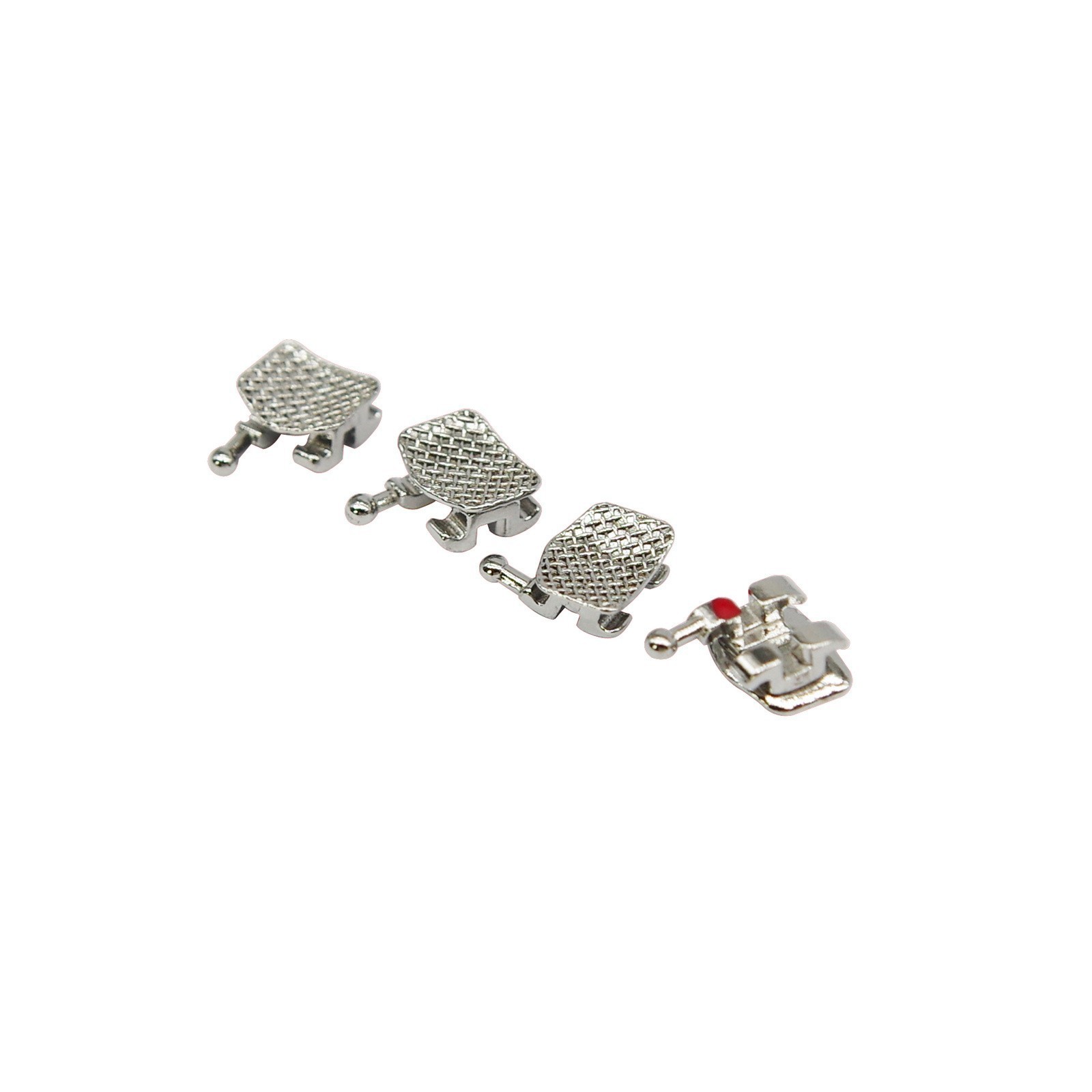 Dental Orthodontic Bracket Braces Roth/MBT 345 Hooks /Round Super Arch Wire Niti