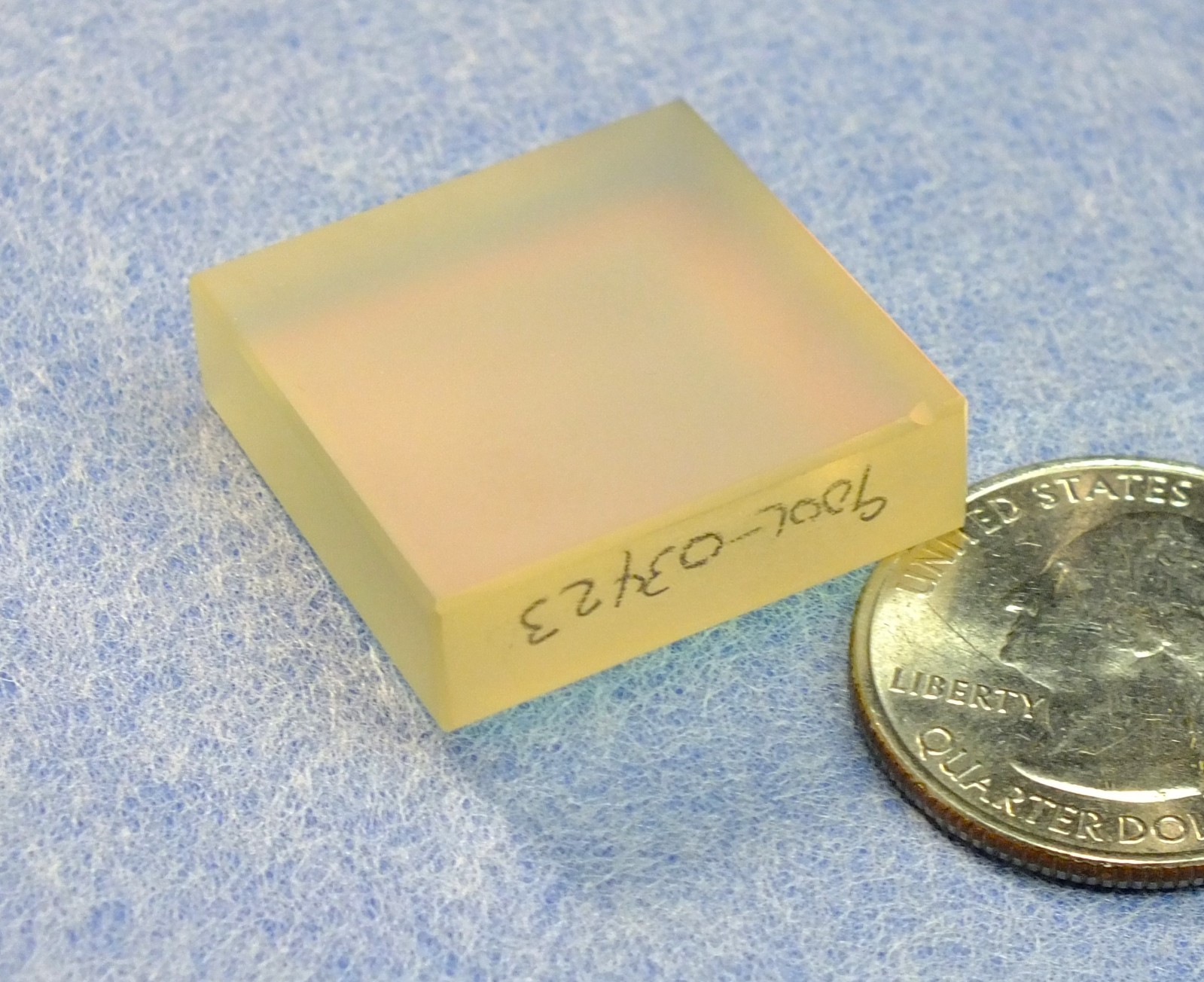 NEW: 1″ x 1″ Zerodur Mirror, HR 690-850nm, High Damage Threshold, 1/15 wave flat
