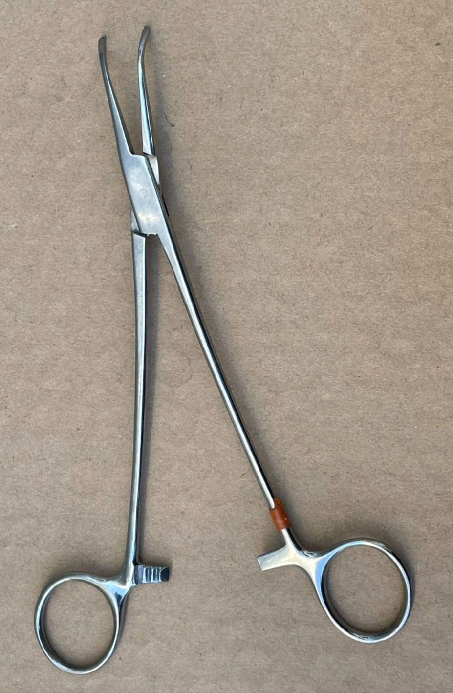 Unbranded Vaginal Forceps Curved Stainless Steel