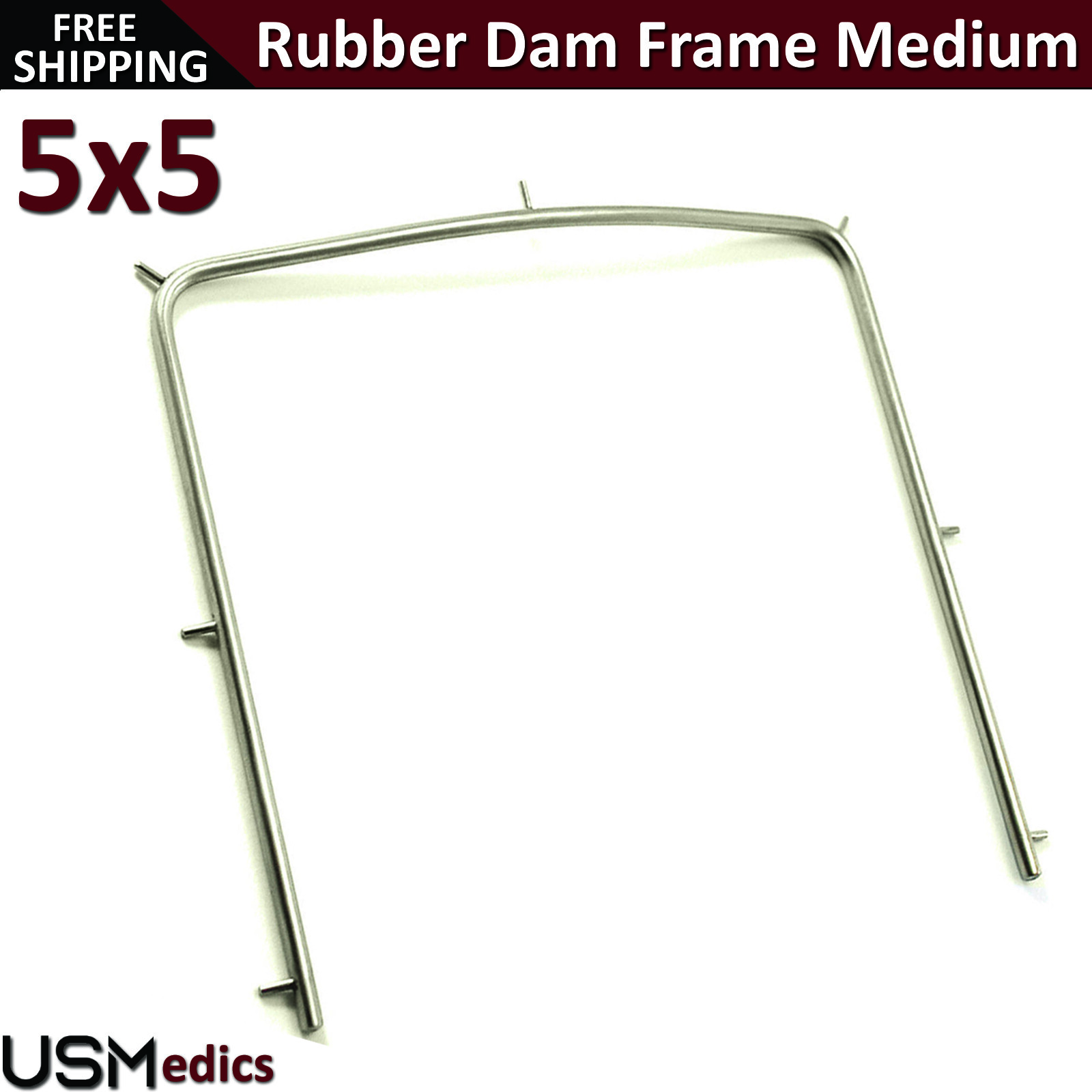 Rubber Dam Frames Medium Size isolate operative tooth teeth Dam Holdings Beaden