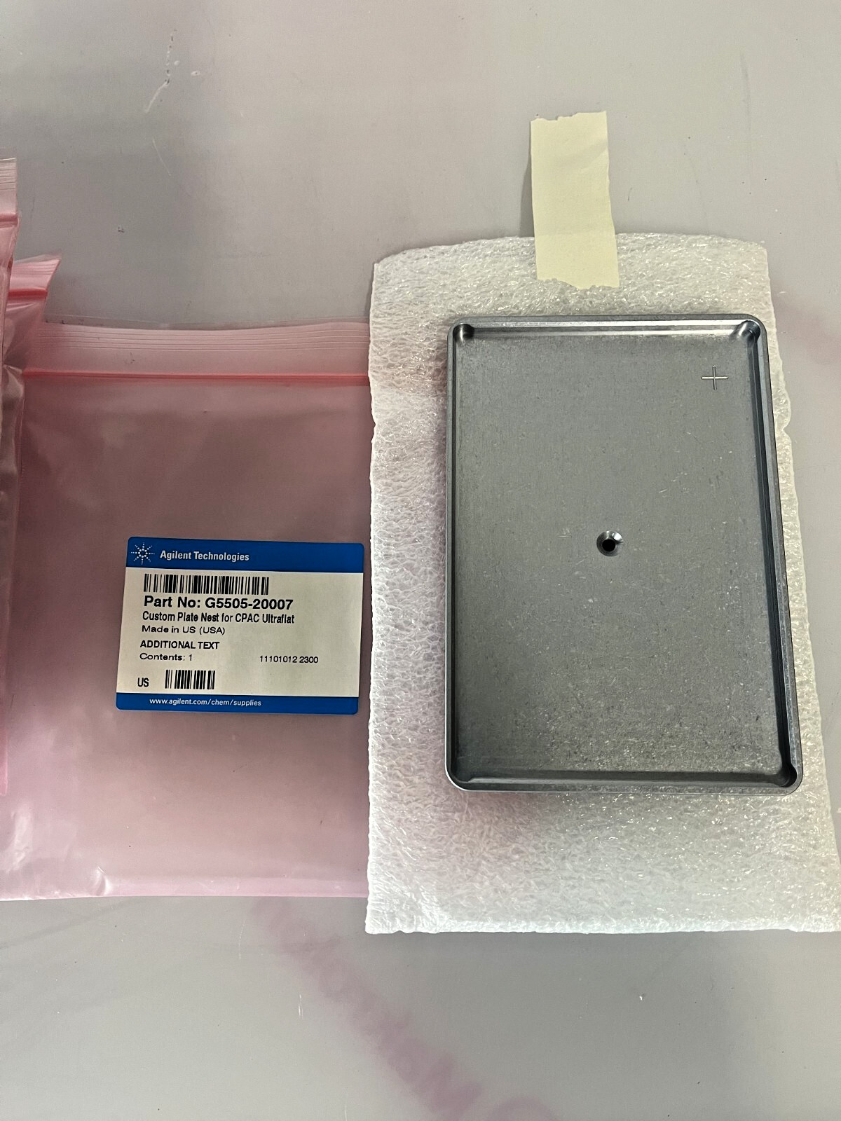 AGILENT TECHNOLOGIES G5505-20007 CUSTOM PLATE NEST FOR CPAC ULTRAFLAT (6 pcs.)