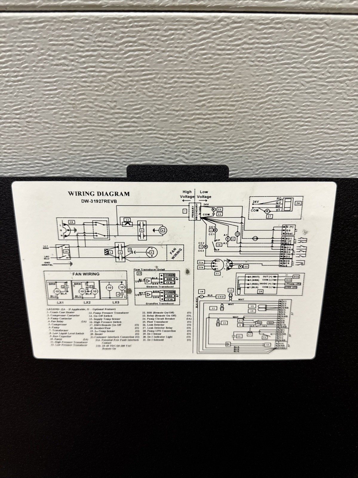 HASKRIS Lab Chiller Indoor 120v LX1H-W1G2T3D-X-6 R407C Tested Free Ship