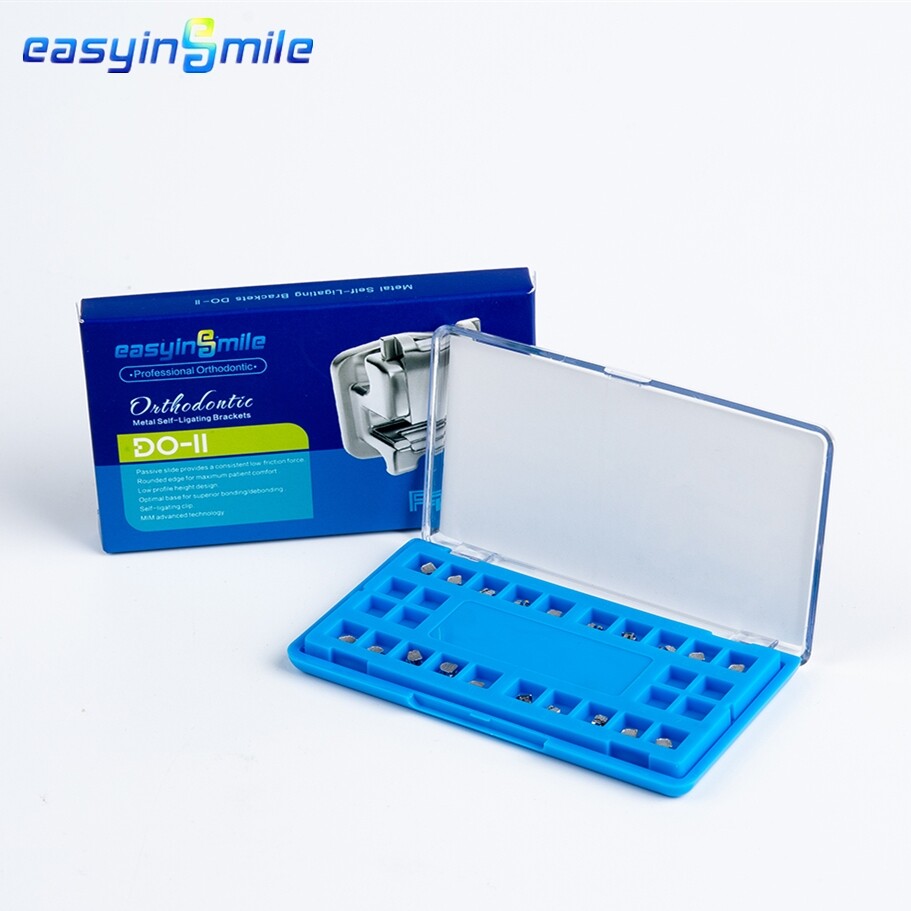 Dental Orthodontic Brackets Passive Self-ligating MINI Metal Braces ROTH/MBT 022