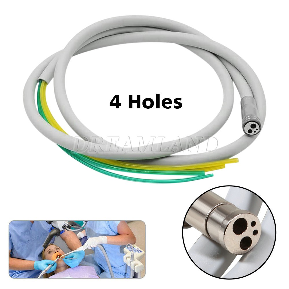 Silicone Tubing Hose Tube Connector For Dental High Speed Handpiece 2/4/6 Holes