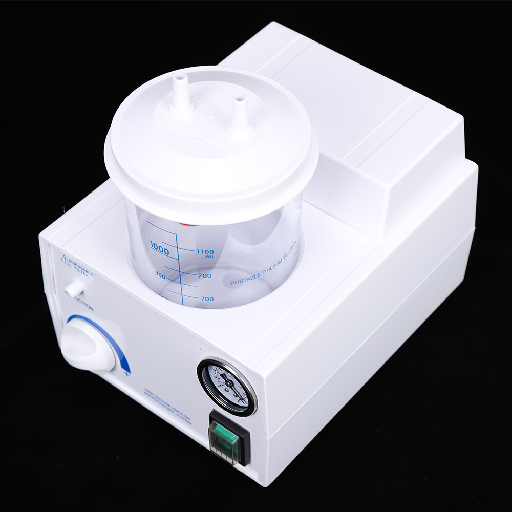 Medical Vacuum Phlegm Portable Quiet Suction Unit Emergency Aspirator Machine!