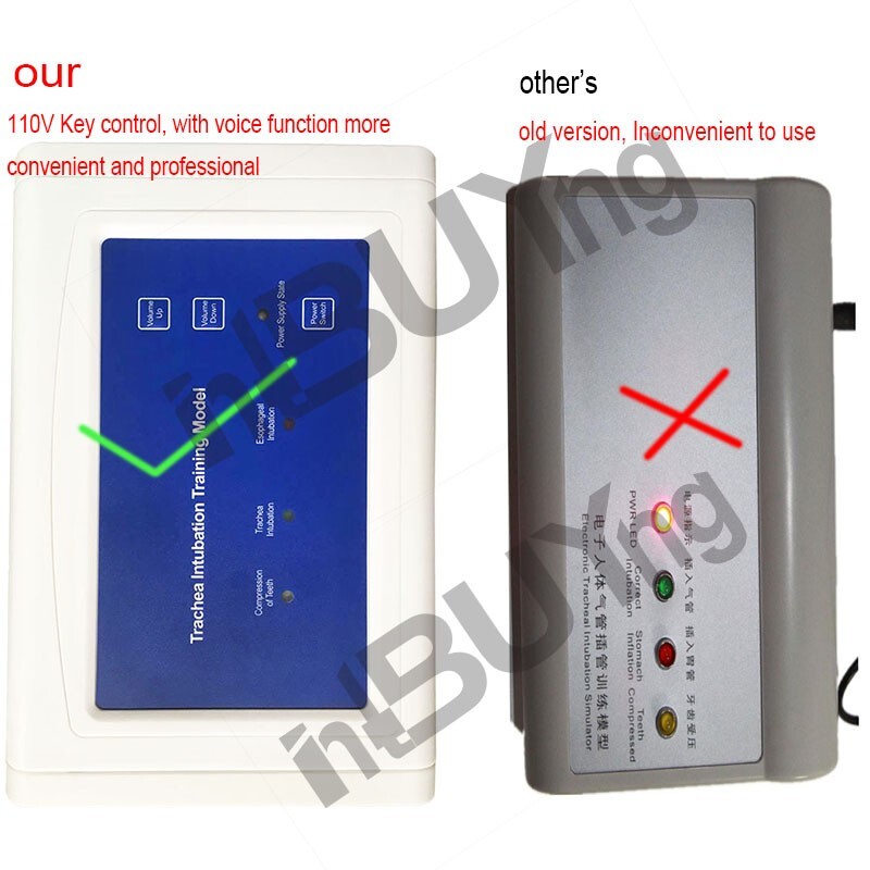 Used Tracheal Intubation Training Teaching Model with Indicator 110V-220V
