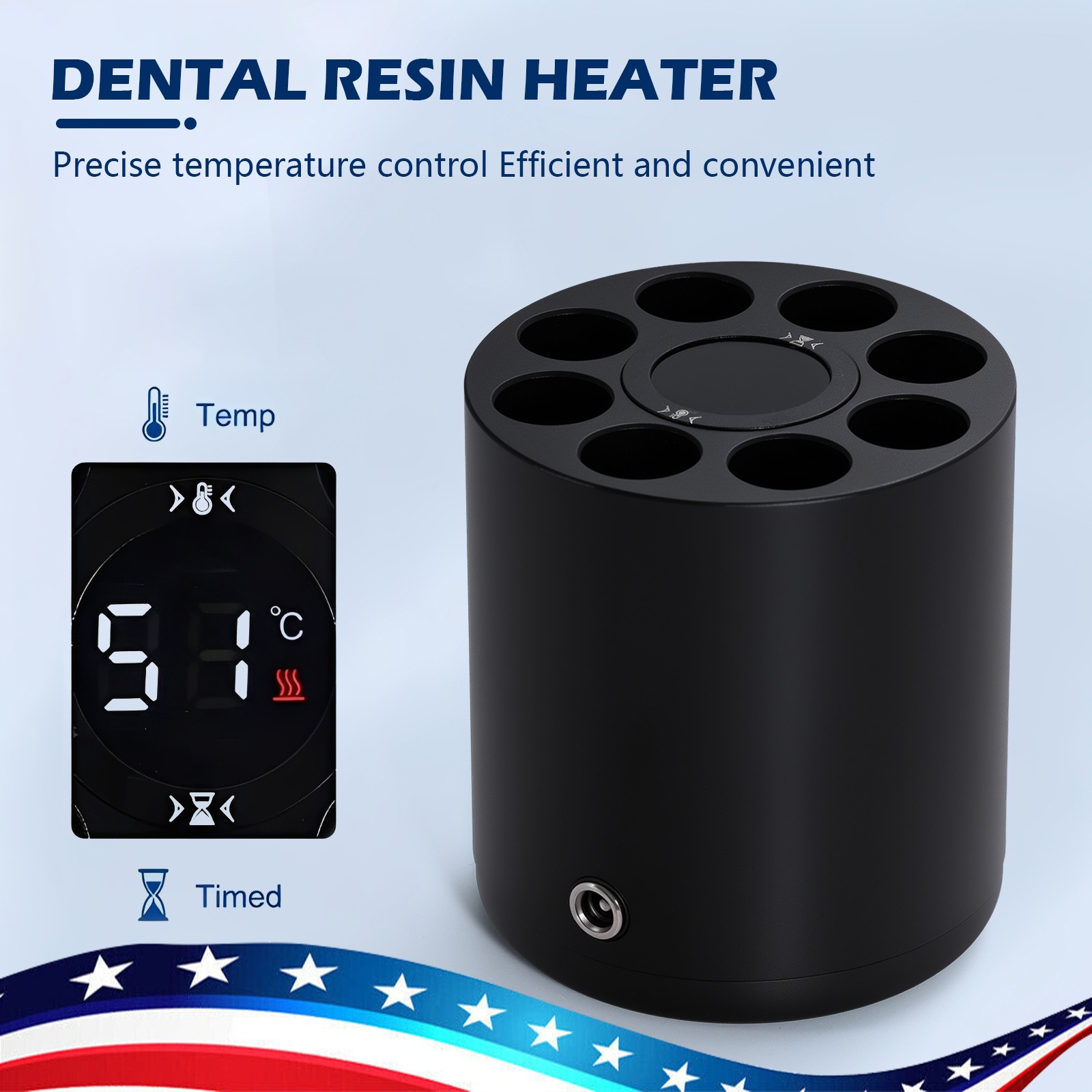 Dental Composite Resin Heater Material Soften Warmer DC Power Heating