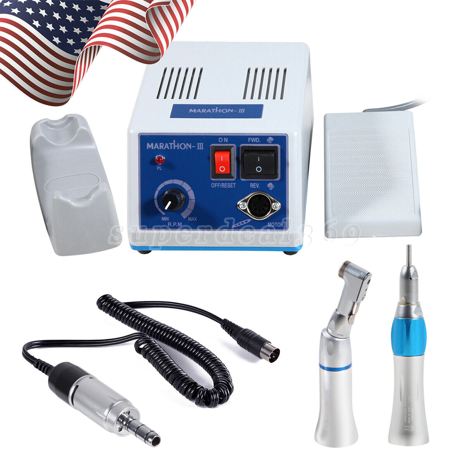 Micromotor Dental Lab Handpiece Micro Motor Fit Marathon 35000 Polishing ty