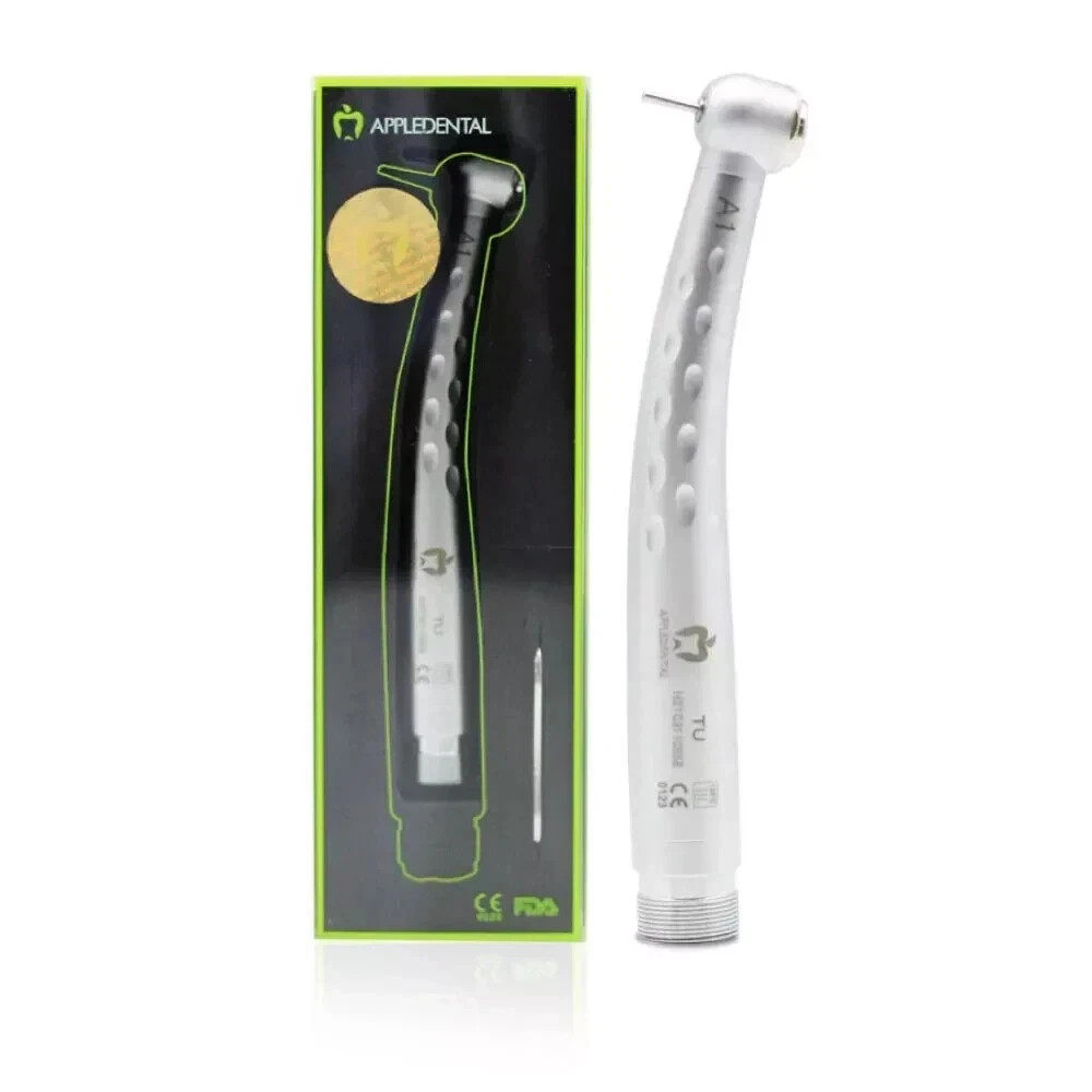 Apple Push Button Hand Piece Premium Quality 2 hole Turbine A1 Dental Free Ship