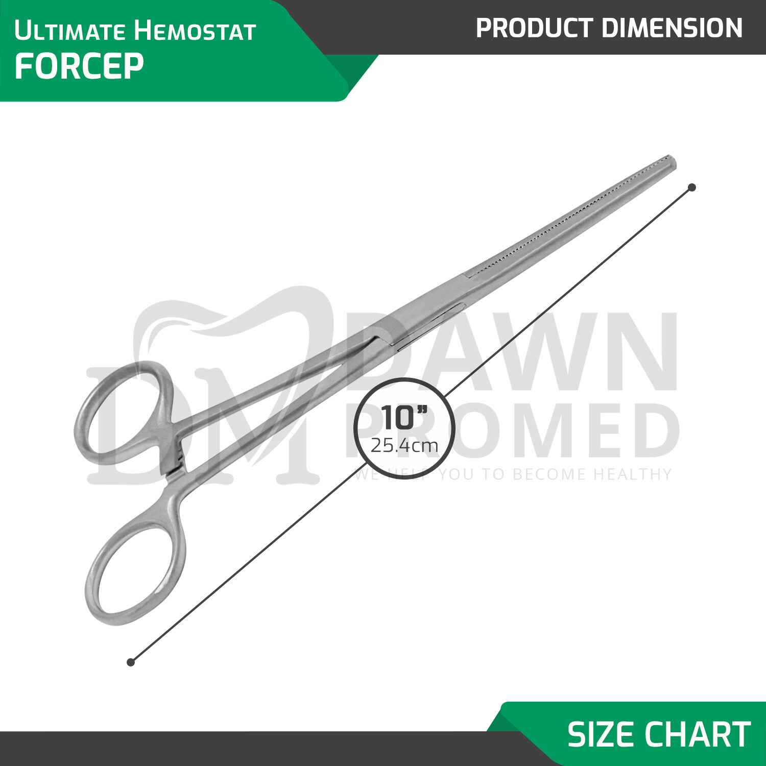 2Pcs Set 8″ + 10″ Straight Hemostat Forceps Locking Clamp Fishing Plier German G