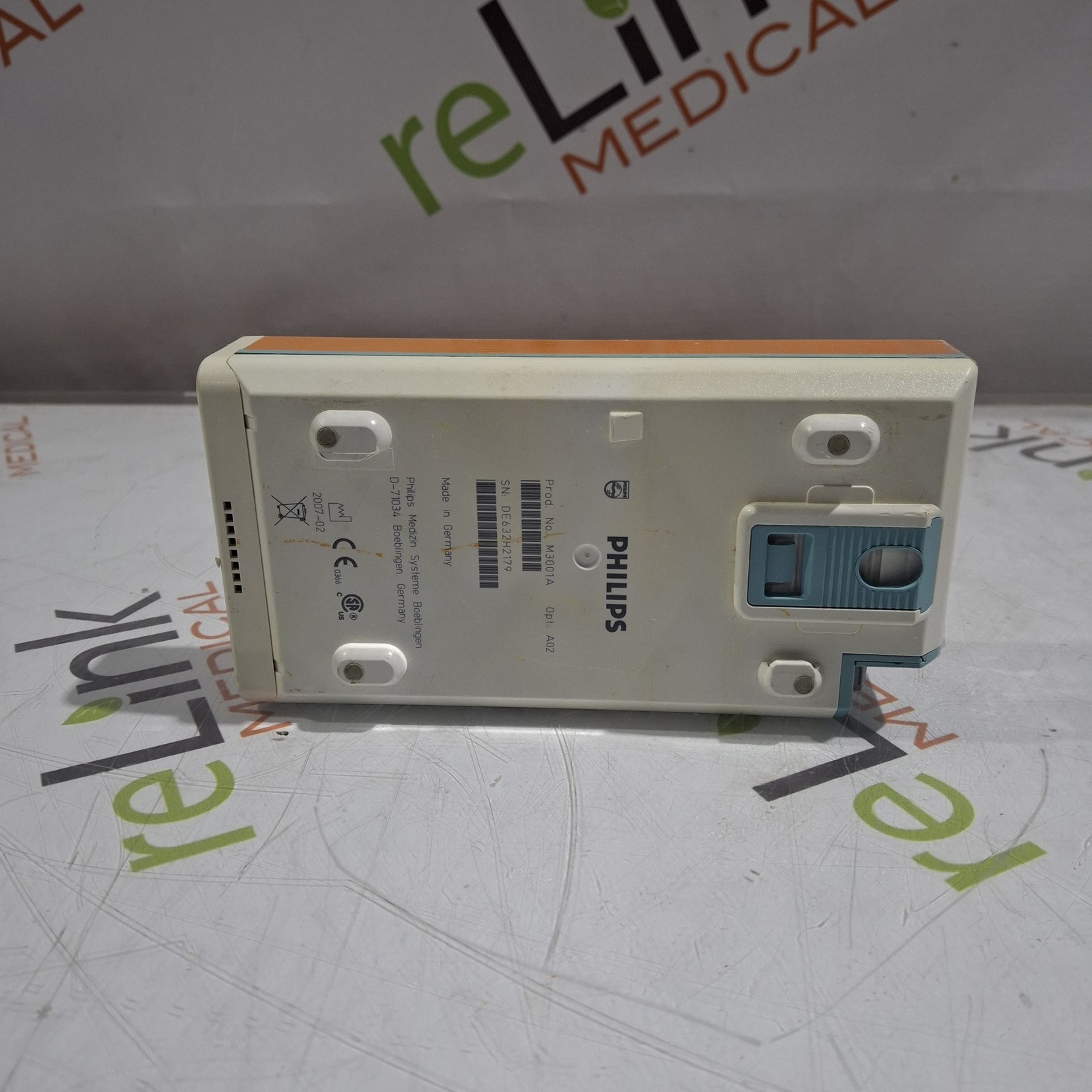 Philips M3001A-A02 OxiMax SpO2, NIBP, ECG MMS Module