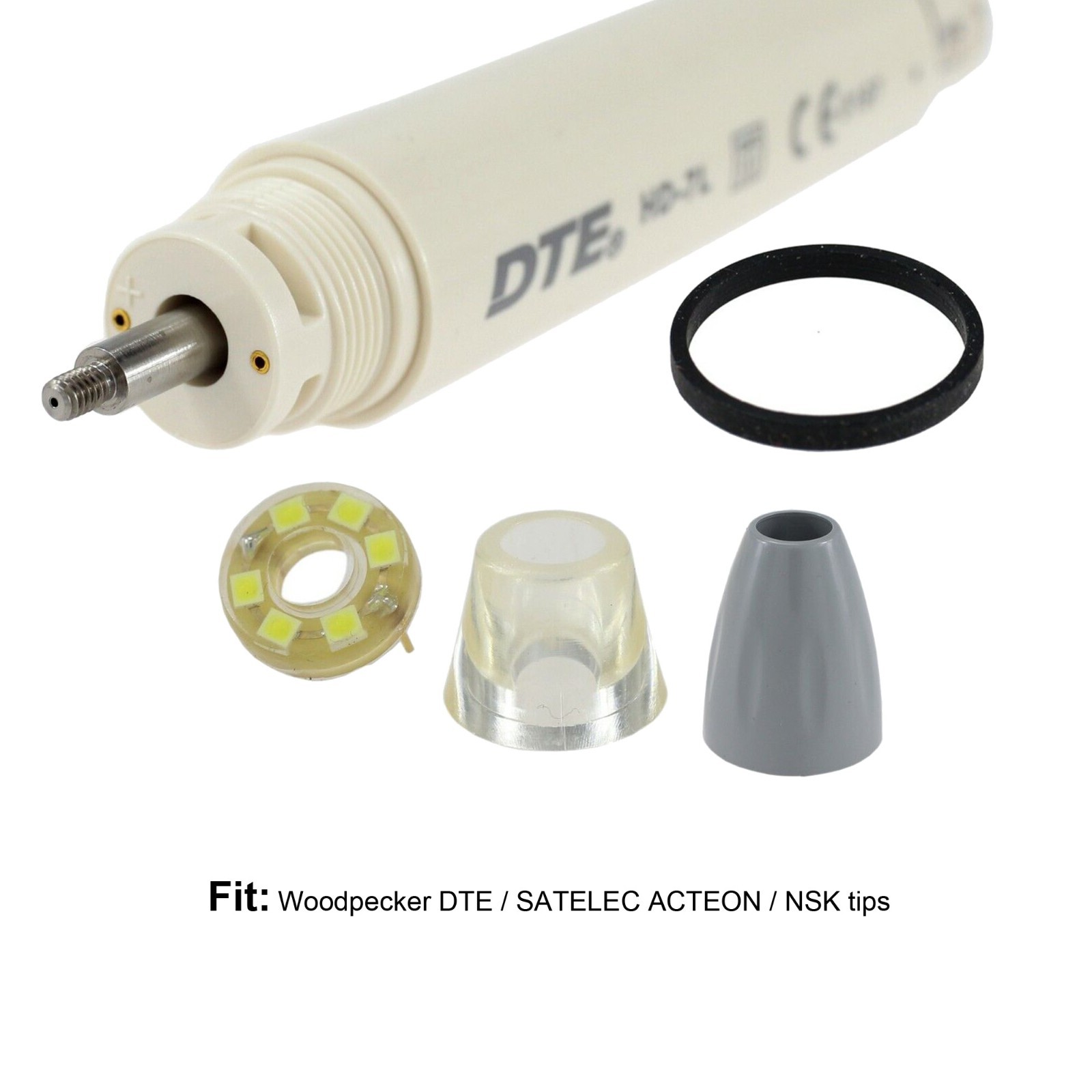 Woodpecker Dental Ultrasonic Scaler UDS-N2 N3 DTE V2 V3 LED Handpiece Piezo Tips