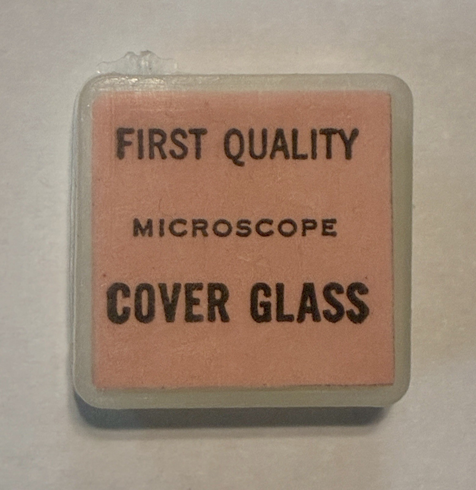 Vintage NOS Wooden Microscope Slide Preparation Kit 25 Slides Canada Balsam