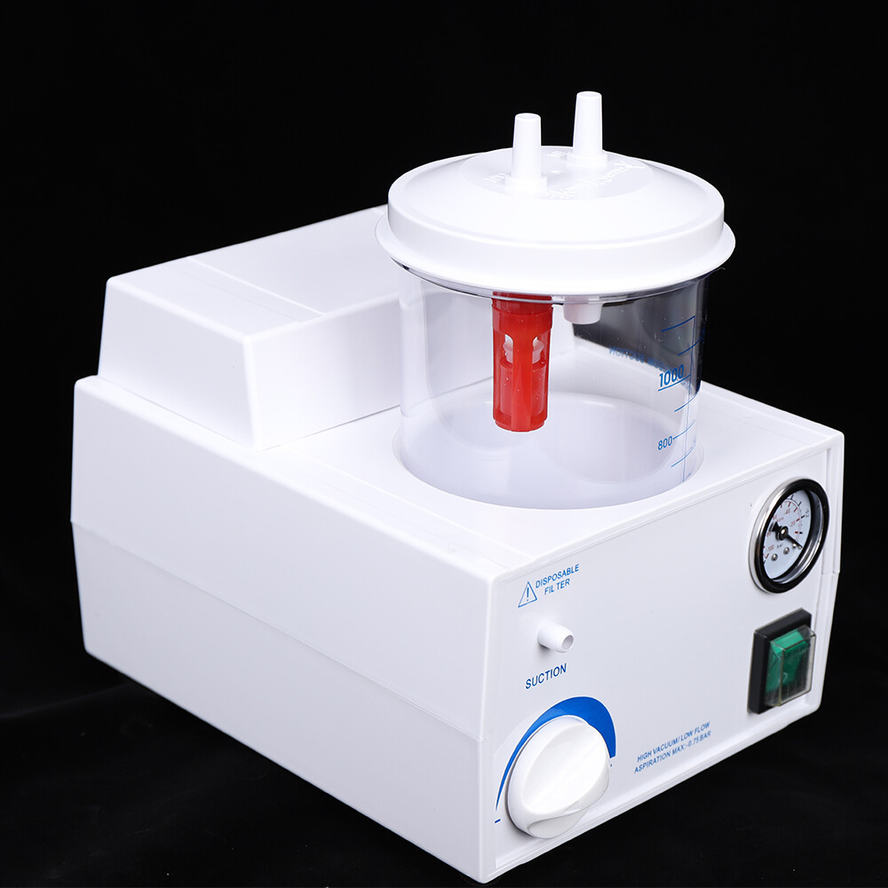 Medical Vacuum Phlegm Portable Quiet Suction Unit Emergency Aspirator Machine!