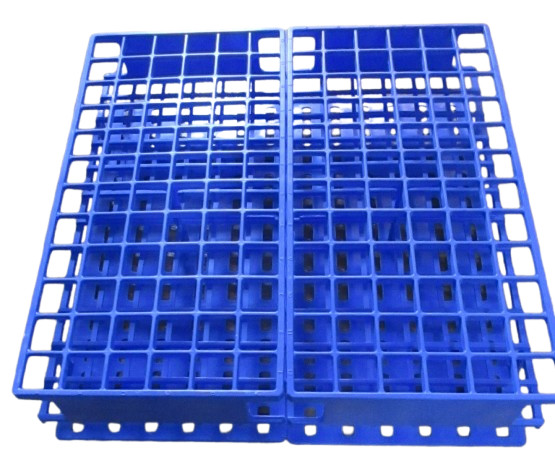 Nalgene 16mm UnWire Polypropylene Test Tube Rack Holder 72 (6×12) Slots
