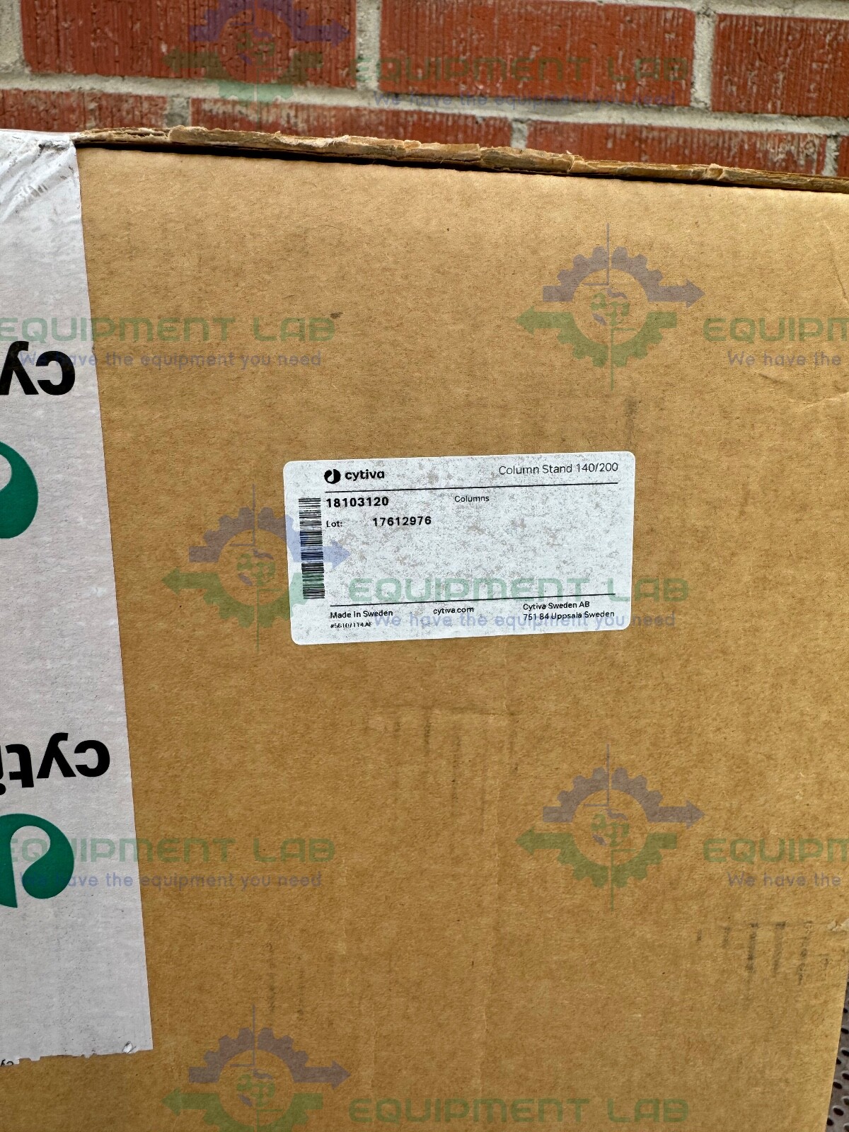 Cytiva BPG 18103120 Stand For 140/200 Glass Chromatography Column w/ Wheels