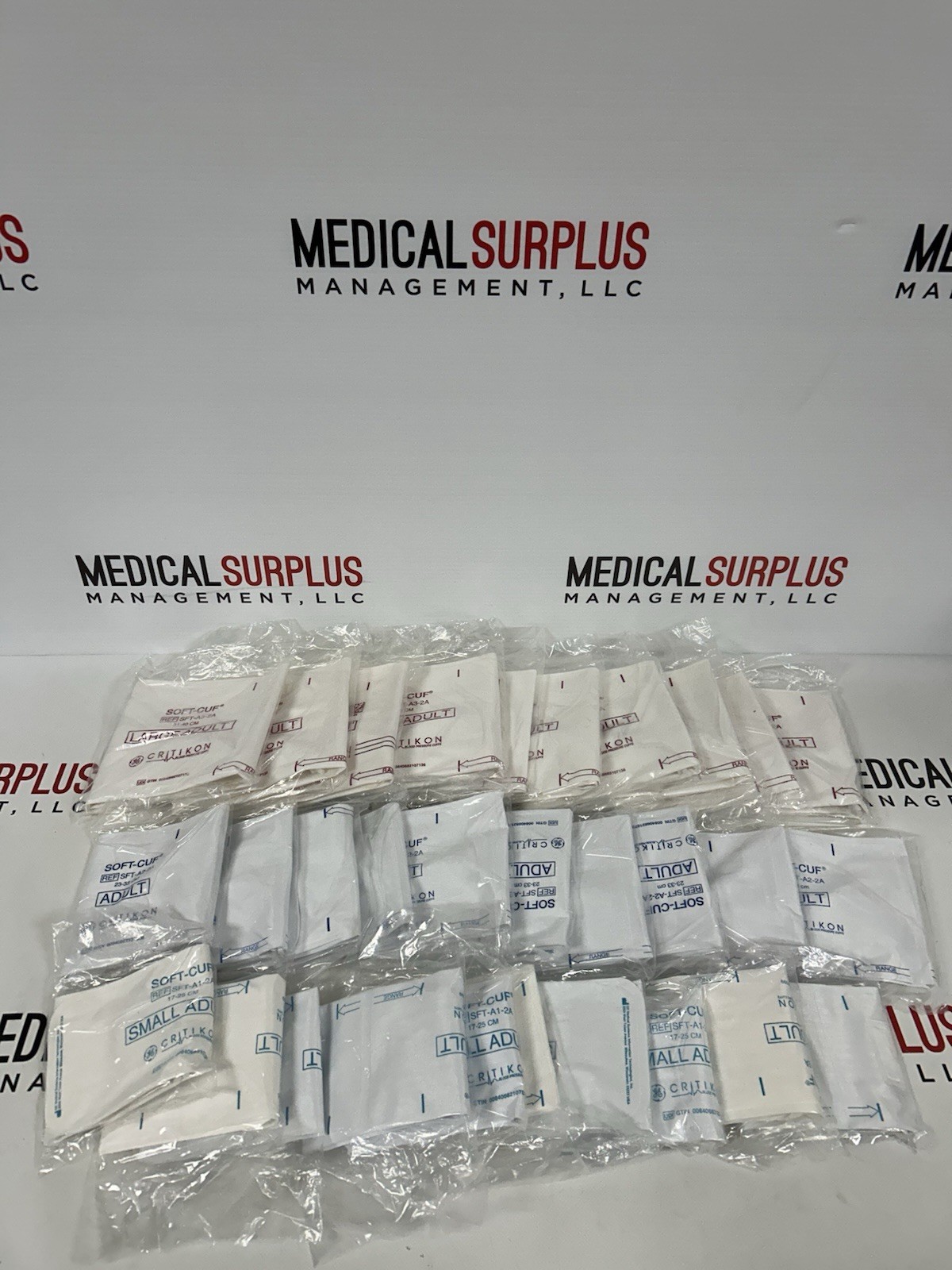 G .E. Critikon SOFT-CUF blood pressure Cuff LOT NEW Qty-30 A1-A2 , A2-2A, A3-2A