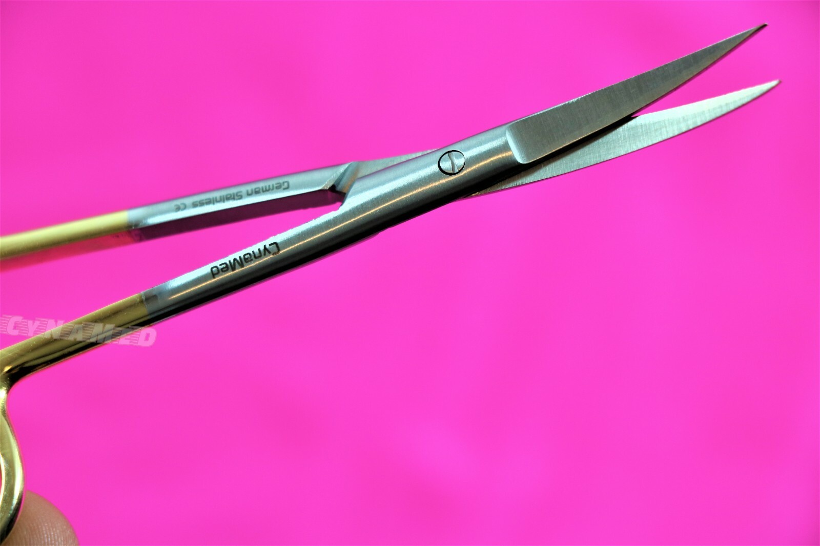Premium GERMAN TC Iris Scissors 4.5″ Curved Surgical Dental Instruments