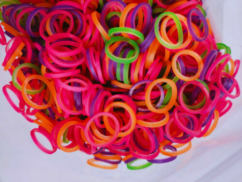 5000Pcs/Pack Dental Super Elastic Rubber Band Colorful ties 2.5/3.5/4.5/6.5OZ