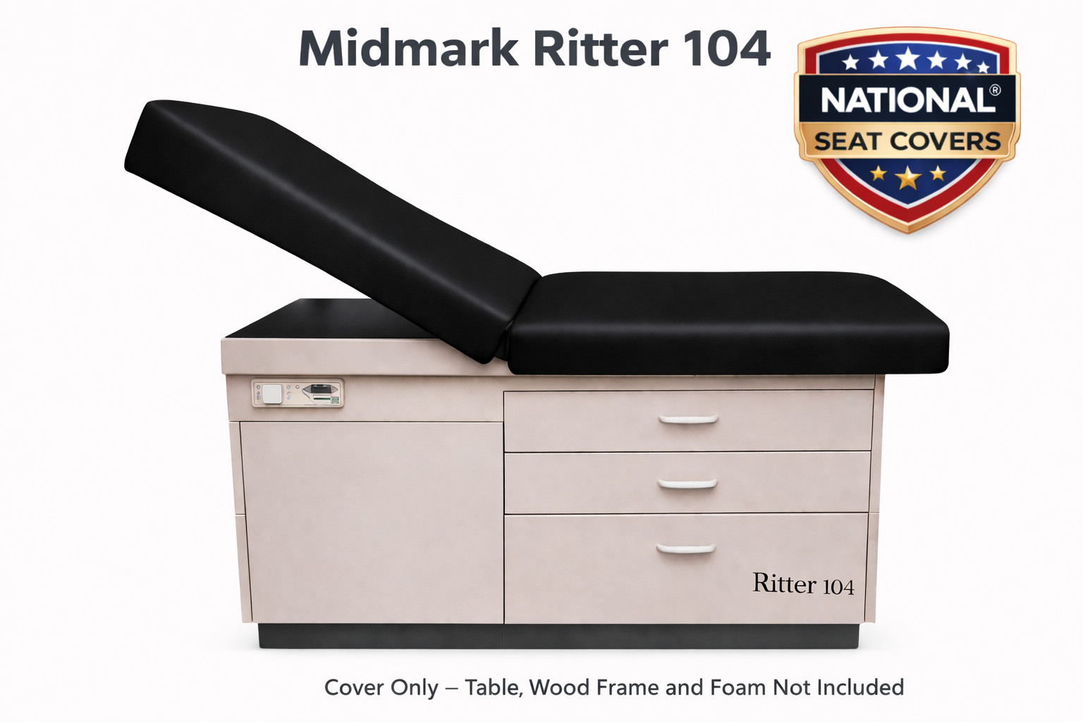 Midmark Ritter 104 Exam Table Top Replacement Heavy Duty Vinyl Cover Sta G1N
