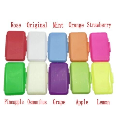 10Box Dental Orthodontic Wax Scent Blue-Mint For Brace Bracket Gum Irritation