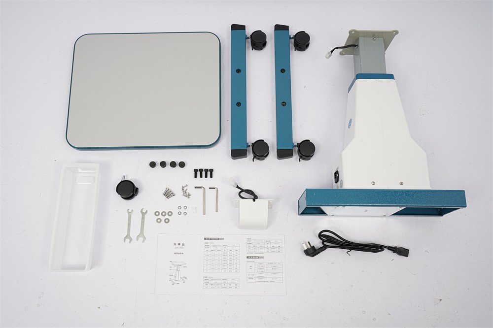 Motorized Instrument Table For Ophthalmic Diagnostic Slit Lamp Adjustable Height