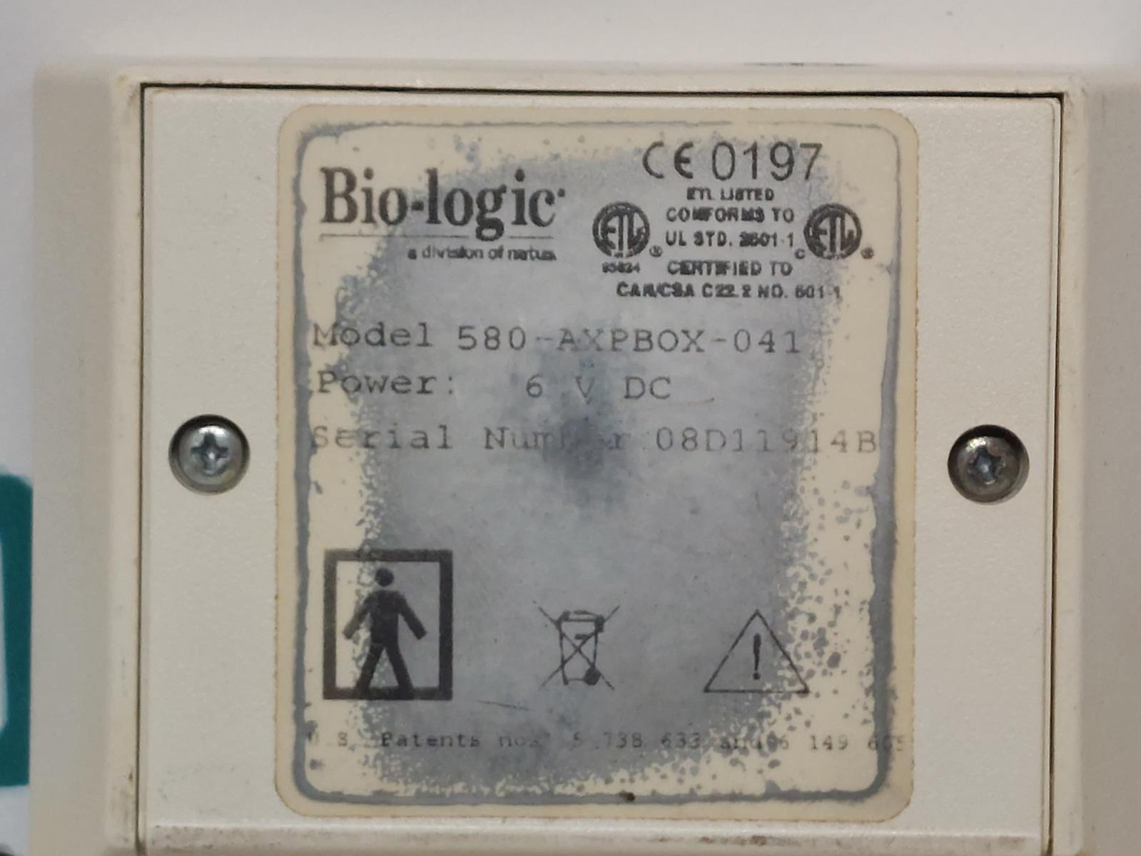 Natus Bio-Logic AuDX Pro System AuDX Plus 100 580-AXPBOX-041 (No Power Supply)
