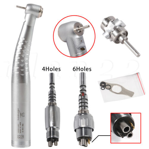 KAVO Style Dental Fiber Optic LED High Speed Handpiece /+LED Quick Coupler 4H/6H