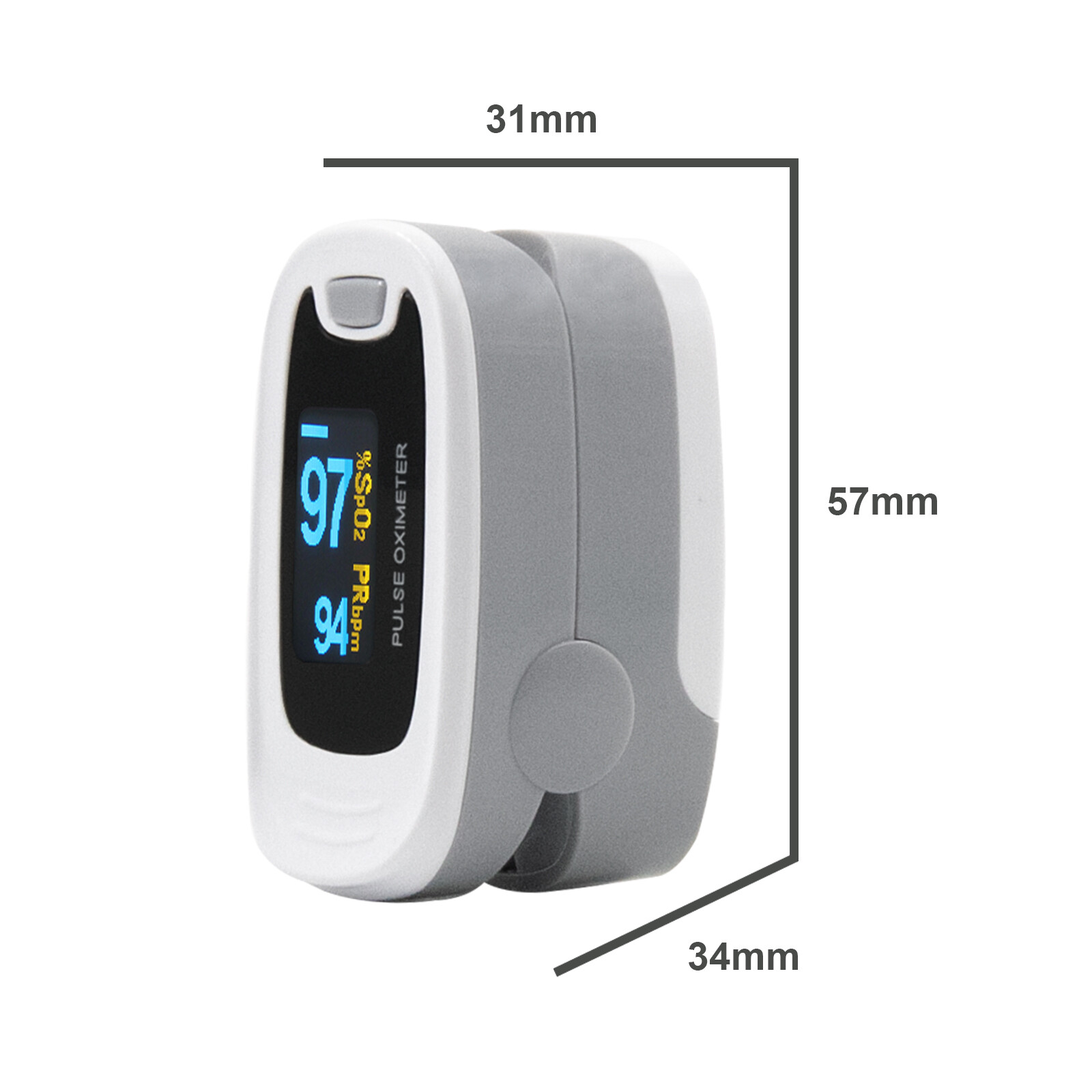 OLED Finger Pulse Oximeter Blood Oxygen Meter Heart Rate SpO2 Monitor Sensor NEW