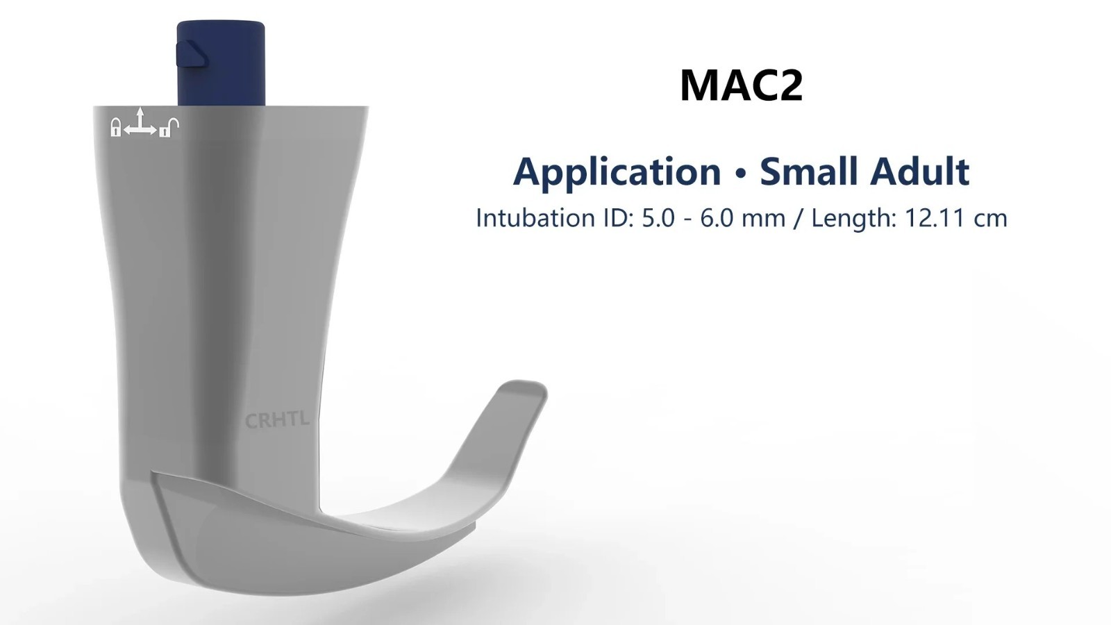Touch Screen Video Laryngoscope Reusable Sterilizable Blades six option
