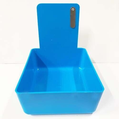 Sky Blue Dental Lab Pan w/ Stainless Steel Clip 20pk 7″ x 5¾” x 2½” Made in USA