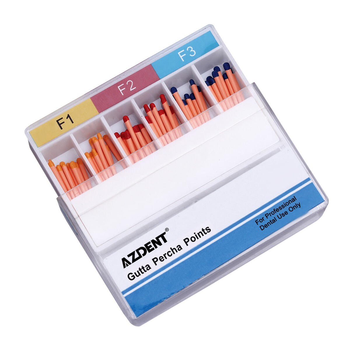 AZDENT Dental Endodontics Gutta Percha Points/Absorbent Paper Points F1 F2 F3