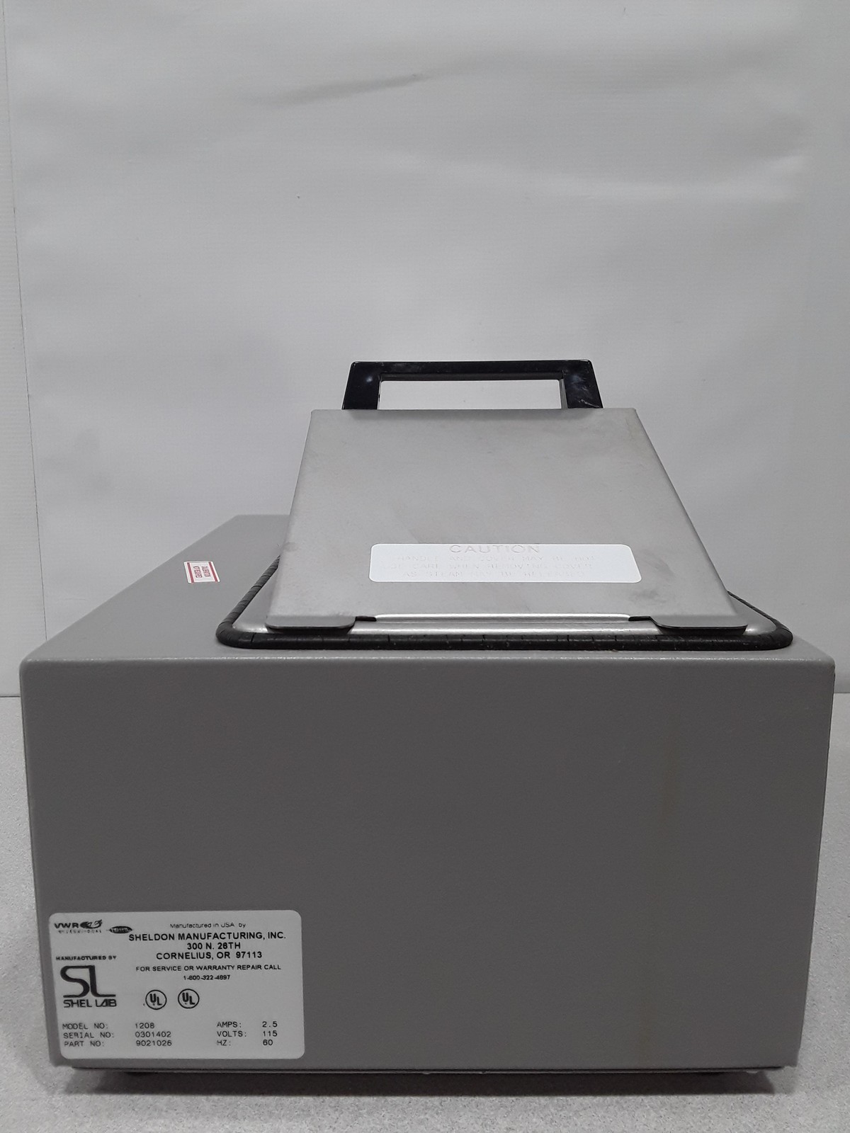 VWR 1208 General Purpose Laboratory Water Bath Analog Control 99.9C (3349118)