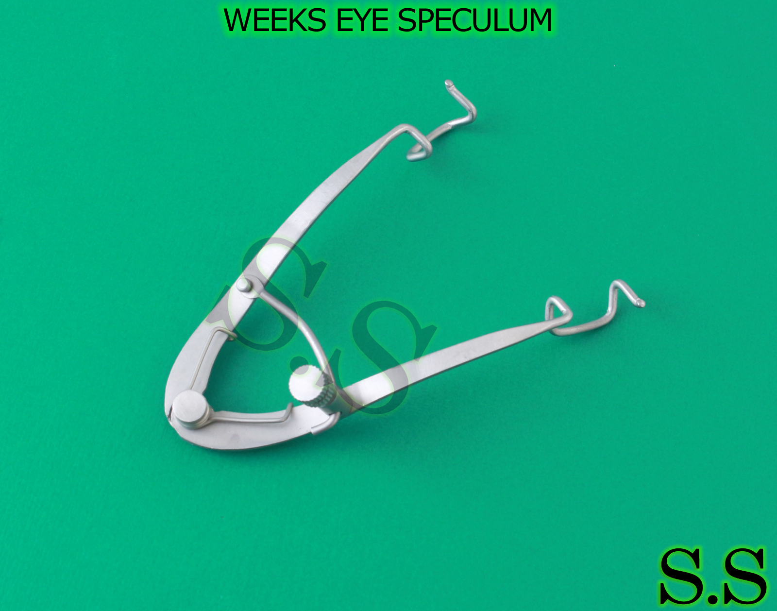 Weeks Eye Speculum, Blade 25x8mm, Length 3″(7.6cm)