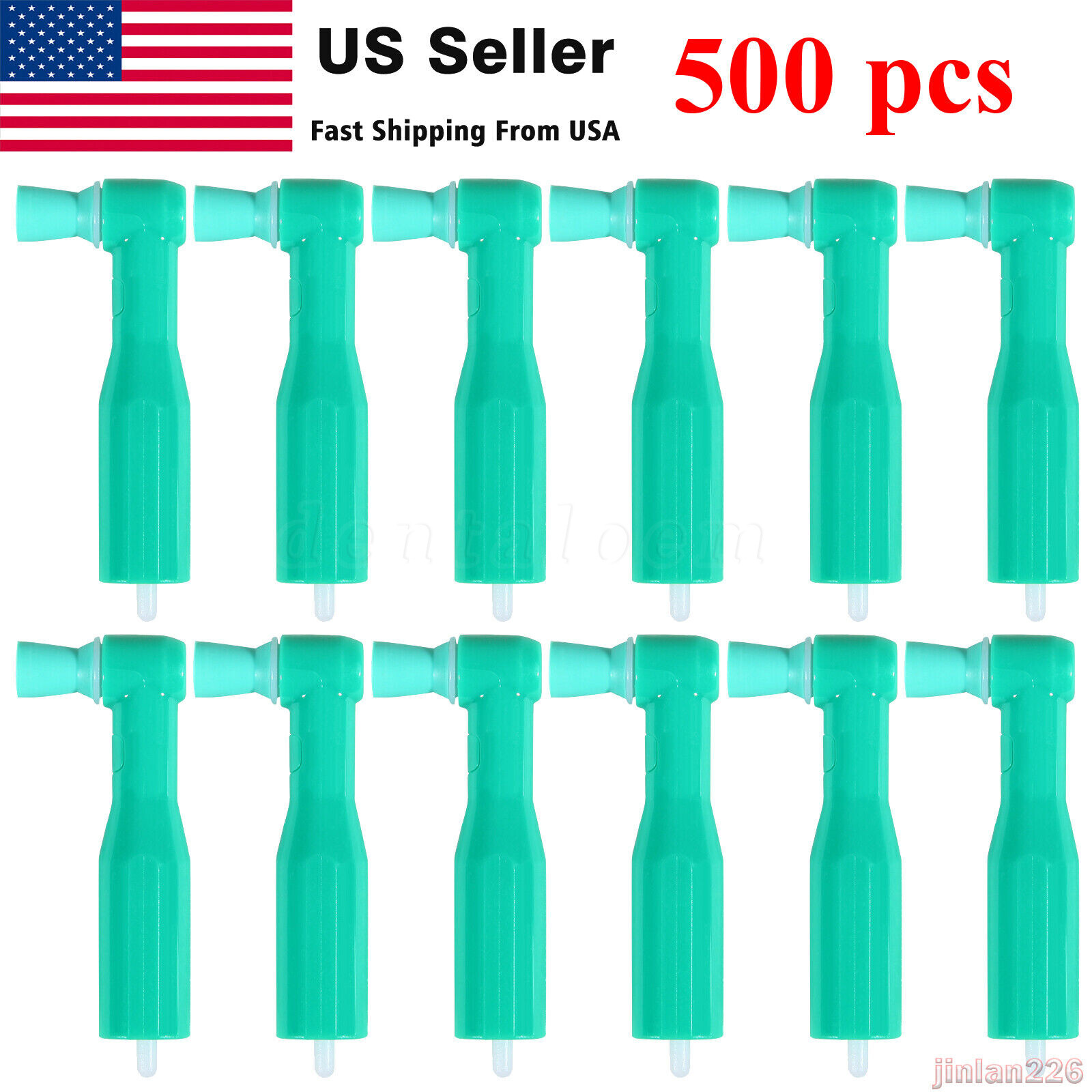 500 pcs Dental Disposable Prophy Angles Soft Top Quality Money back guarantee!
