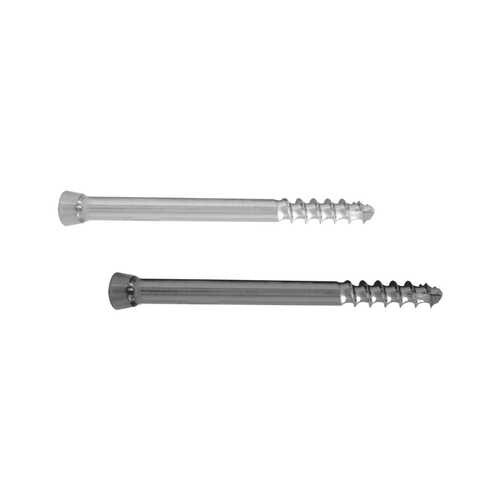5.0MM X 90MM LOCKING HEAD CANCELLOUS SCREW 32MM THREAD SELF TAPPING SS 25PCS