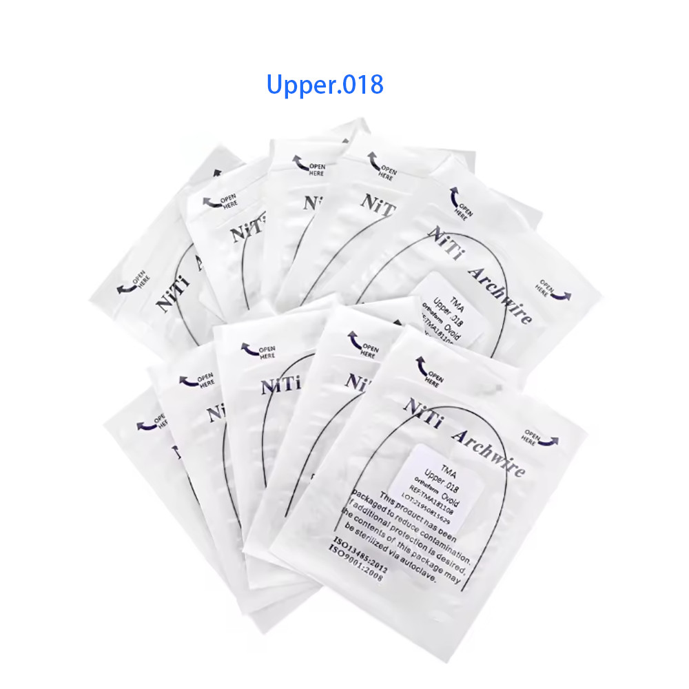 10pc Dental Orthodontic TMA Beta Ti-Mo Alloy Round Arch Wires Ovoid 1pc/pack